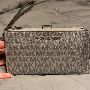 Silver Michael Kors wallet